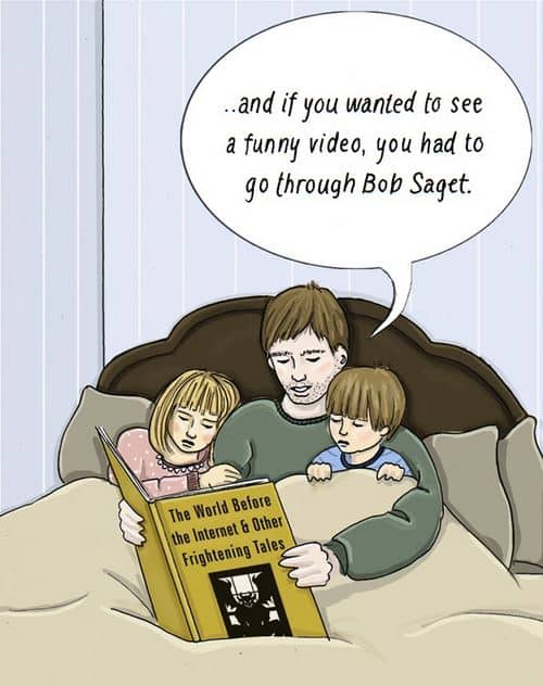 before the internet