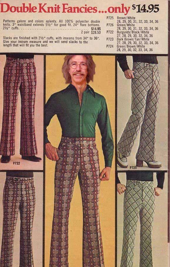 1970's Fashion for Men: The 50 Funniest and most Insane Ads