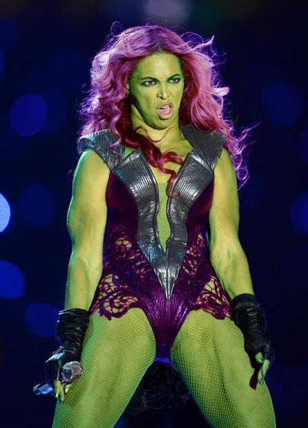 beyonce she hulk