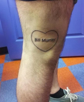 bill murray tattoo