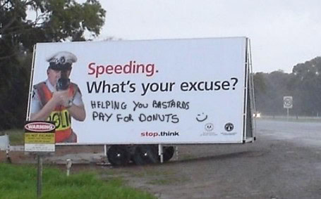 billboard graffit