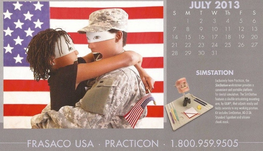 bizarre calendar photos