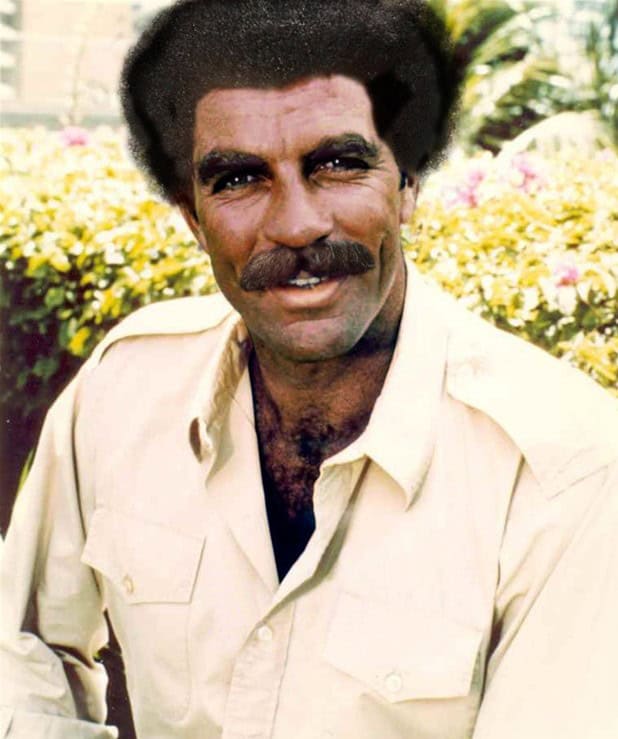 black tom selleck