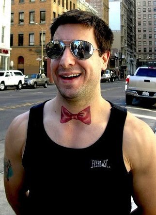 bow tie tattoo
