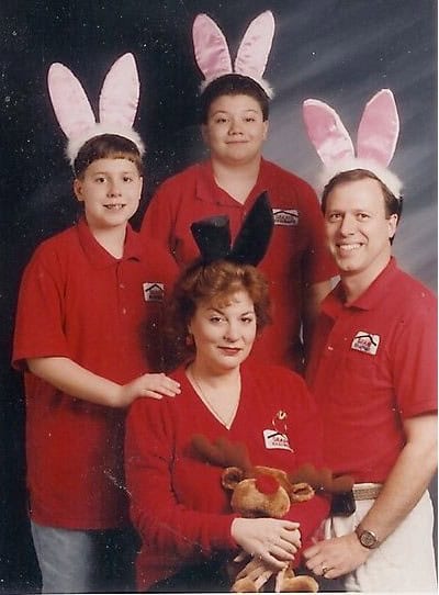 bunny family portrait