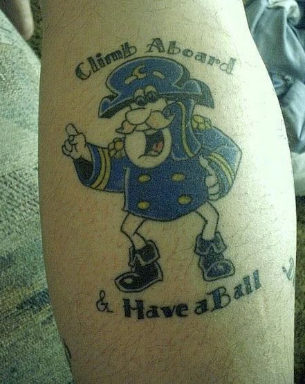 captain crunch tattoo