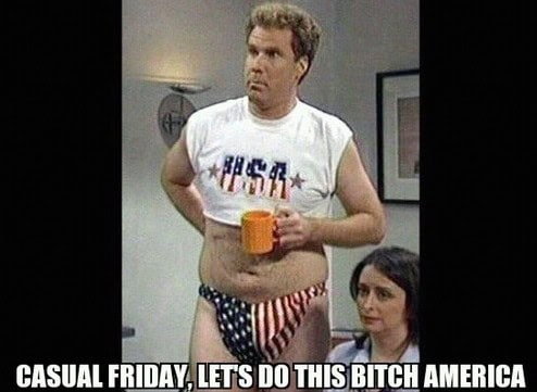 casual friday funny
