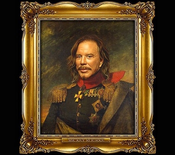 celebrity paintings