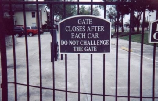 challenge accepted sign