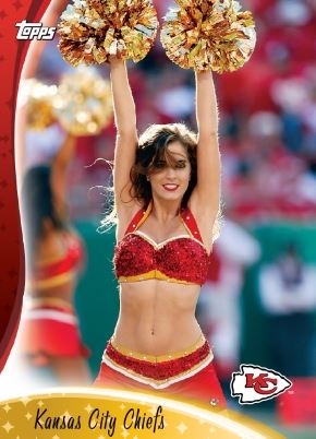 cheerleader trading cards