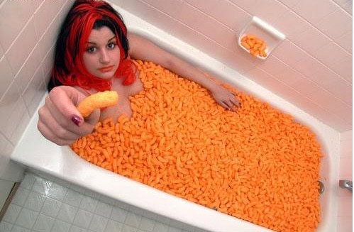 cheetos tub