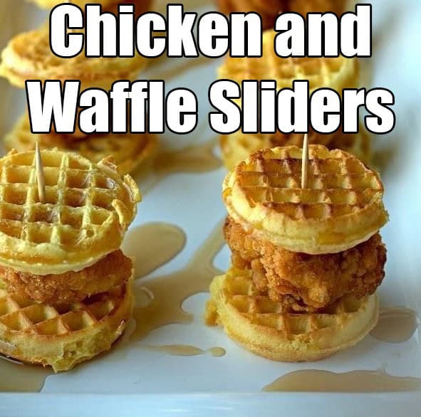 chicken waffle sliders