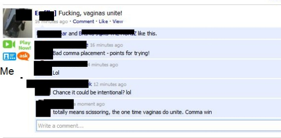 comma vagina