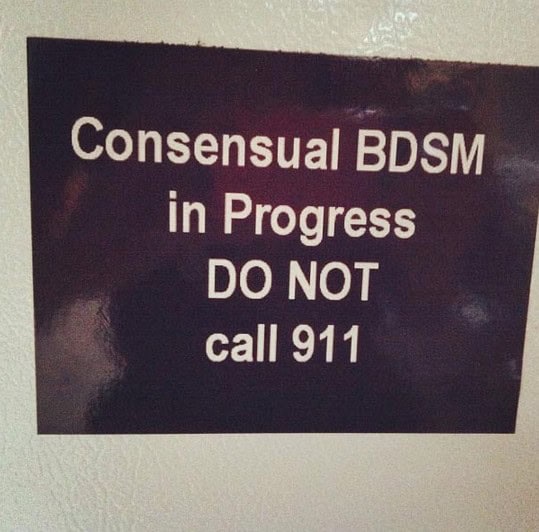 consensual bdsm sign
