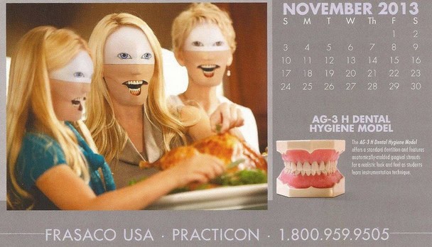 creepiest calendar november