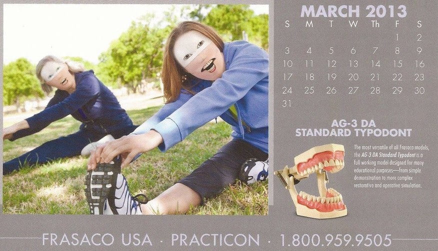 creepy calendar