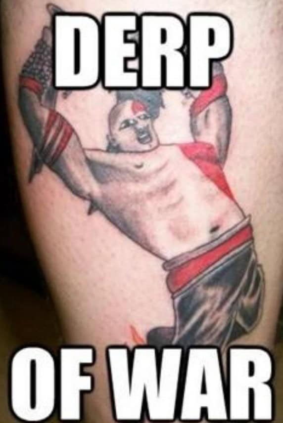derp tattoo