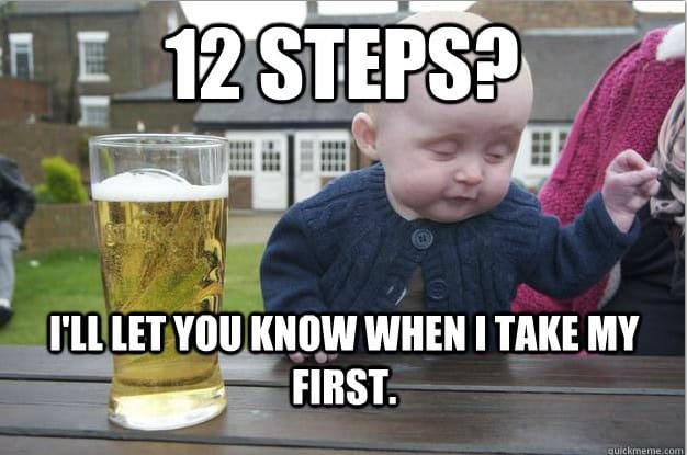 drunk baby