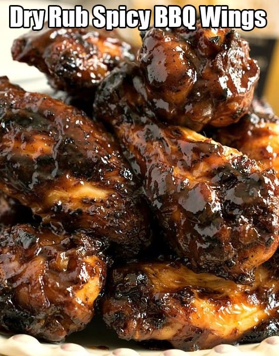 dry rub spicy bbq wings