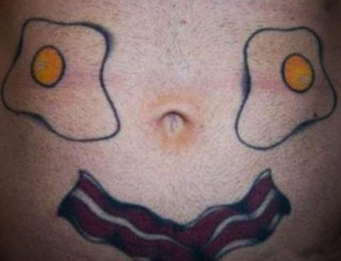 eggs bacon tattoo