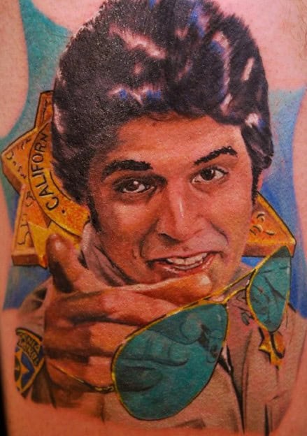 erik estrada tattoo