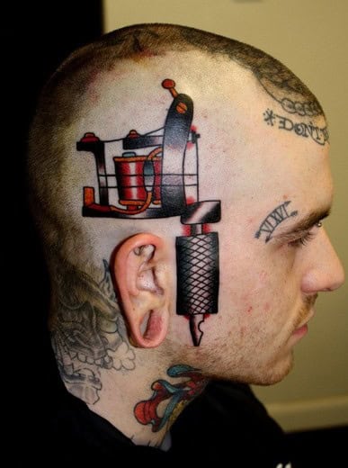 face tattoo fail