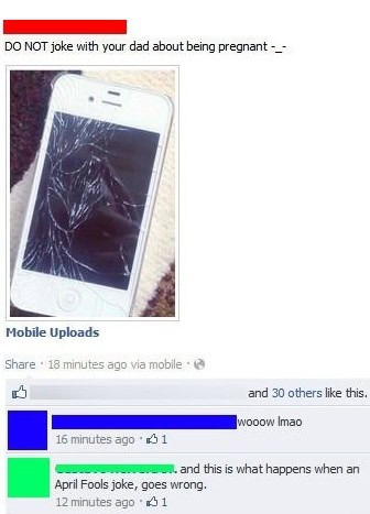 facebook fail prank