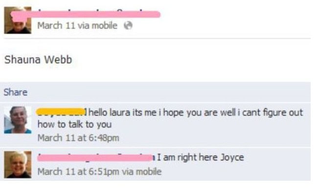 facebook grandma