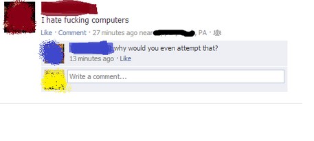 facebook hate computers
