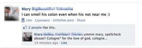 facebook spell check