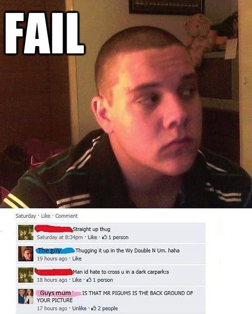facebook thug