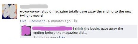 facebook twilight