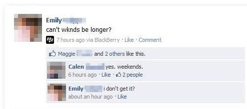 facebook weekends