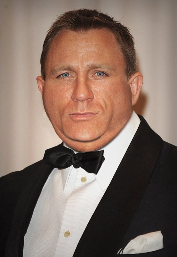 fat daniel craig