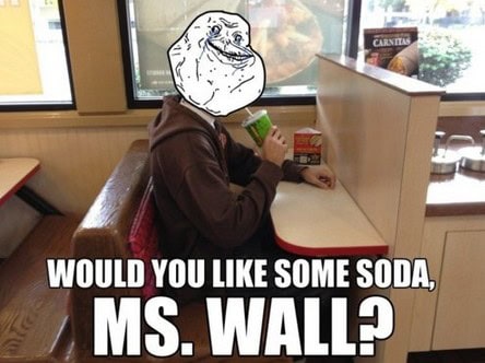forever alone face
