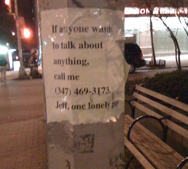 forever alone sign