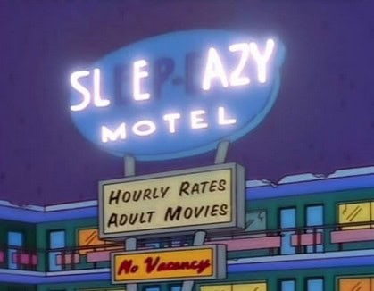 funniest simpsons signs