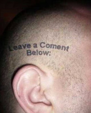 funny tattoo
