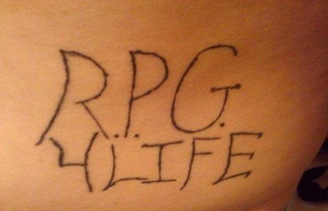 gamer tattoo fail