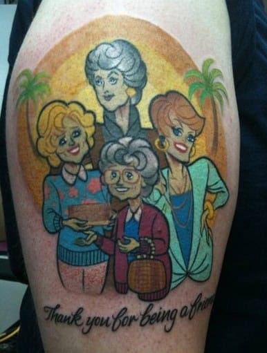 golden girls tattoo