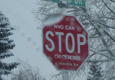 graffiti chuck norris