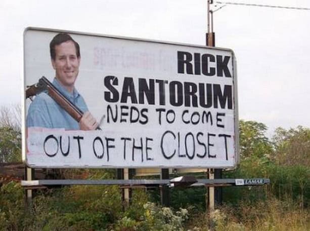 graffiti santorum