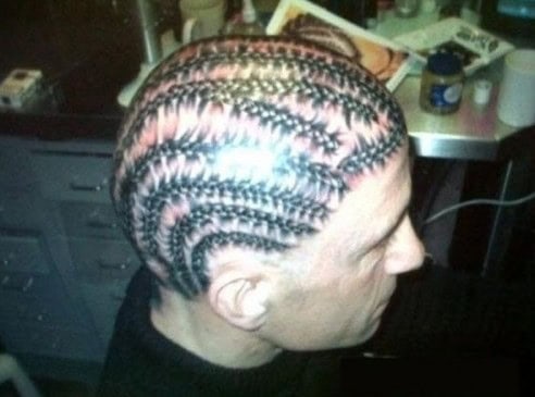 hair tattoo