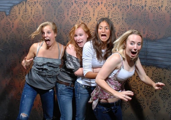 haunted house hidden camera