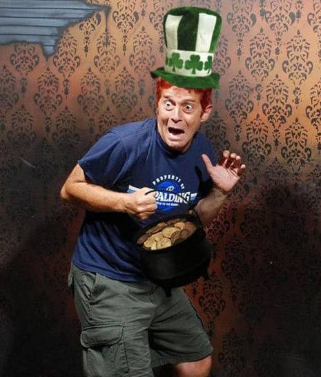 haunted house leprechaun