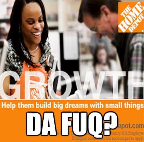 home depot ad fail