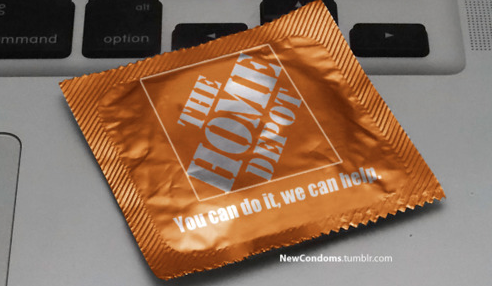 home depot condoms