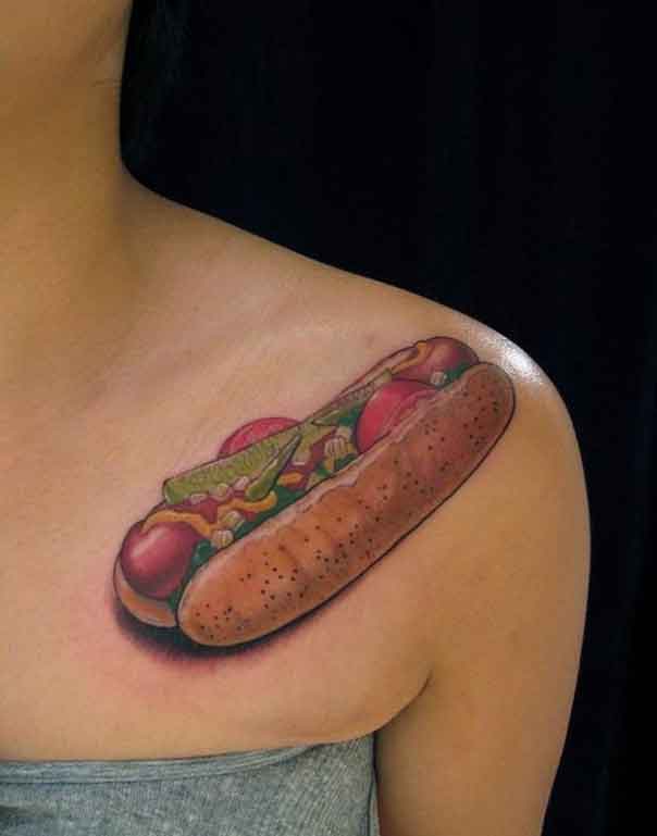 hot-dog-tattoo