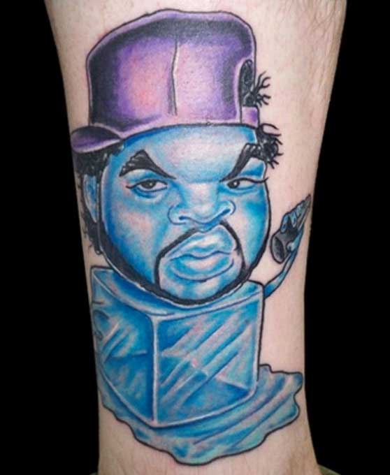 ice-cube-fan-tattto