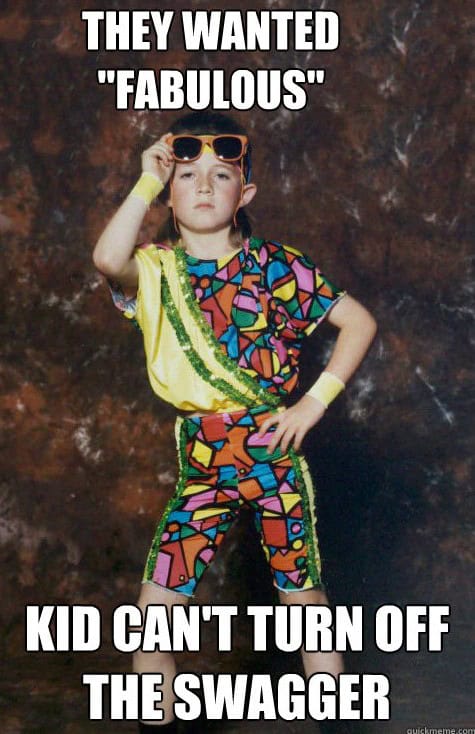 im fabulous glamour shot